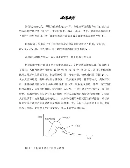 海绵城市低影响开发