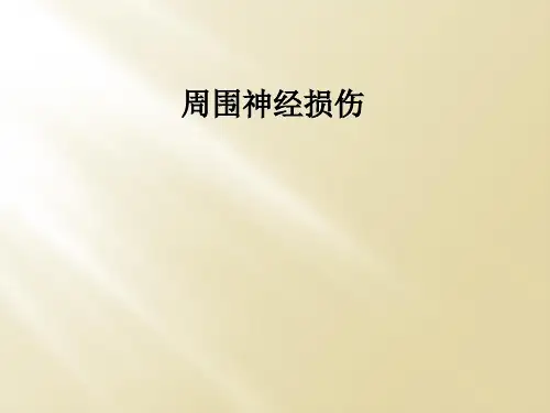 周围神经损伤