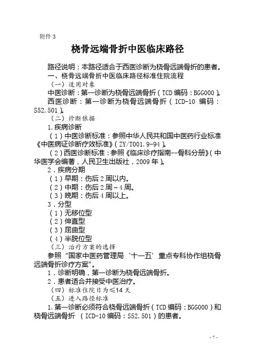 中医优势病种 外科.