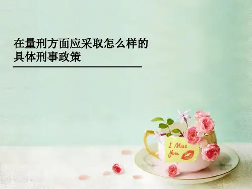 刑事政策