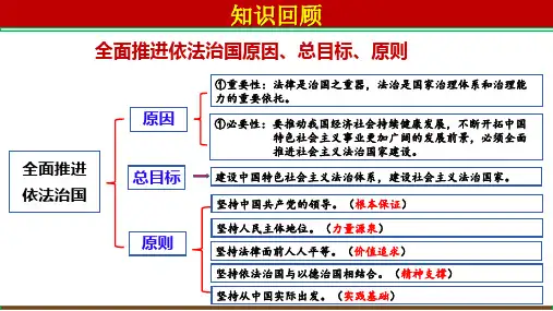 第八课 法治中国建设 课件-高考政治一轮复习统编版必修三政治与法治