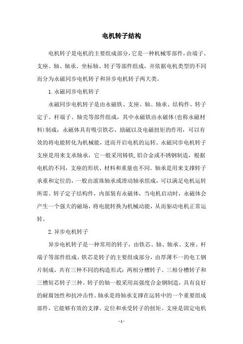 电机转子结构