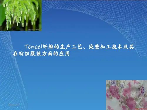 Tencel纤维的生产工艺,染整加工过程及前景