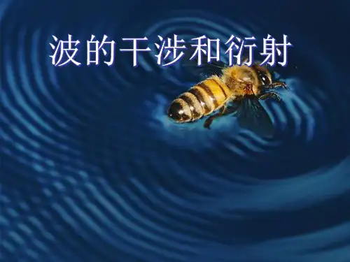 12.4波的衍射和干涉(含动画)