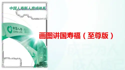 画图讲国寿福至尊版示范演练含备注17页