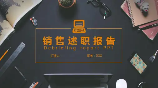 销售总结PPT模板