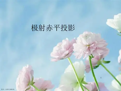 极射赤平投影