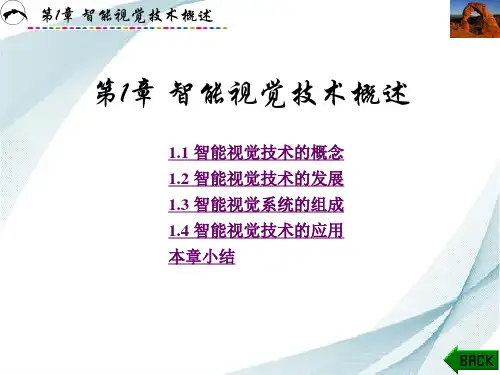 智能视觉技术及应用  课件  第1章  智能视觉技术概述