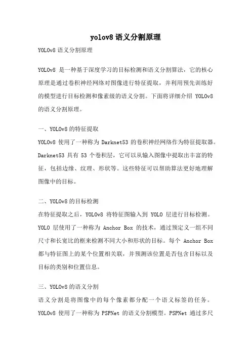 yolov8语义分割原理
