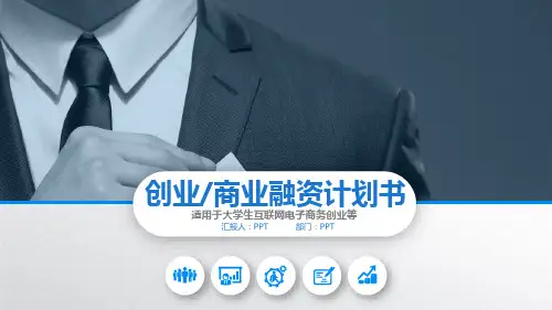 网红投资商业计划书ppt