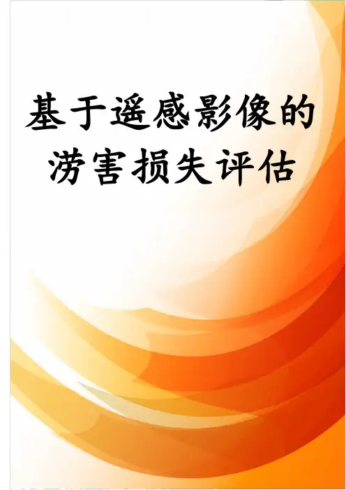 基于遥感影像的涝害损失评估