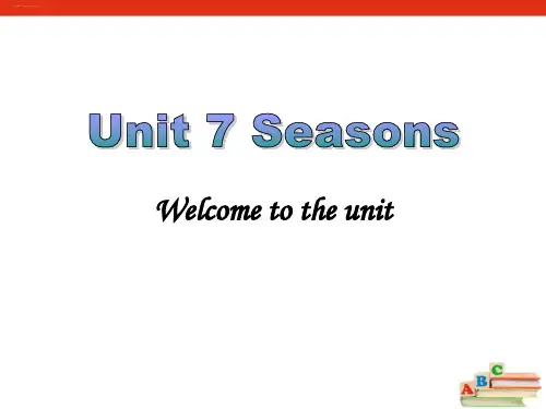《Seasons》PPT【精品课件】