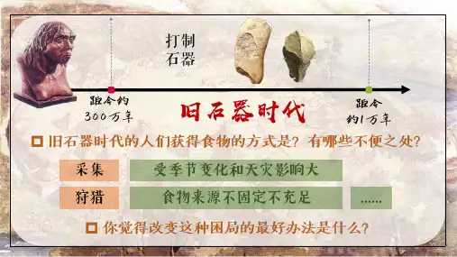 人教统编2024年版七年级历史上册第2课 原始农业与史前社会【课件】