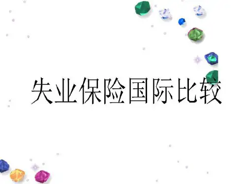 失业保险国际比较