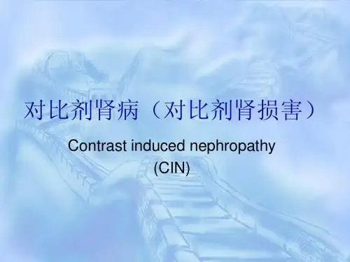 对比剂肾病