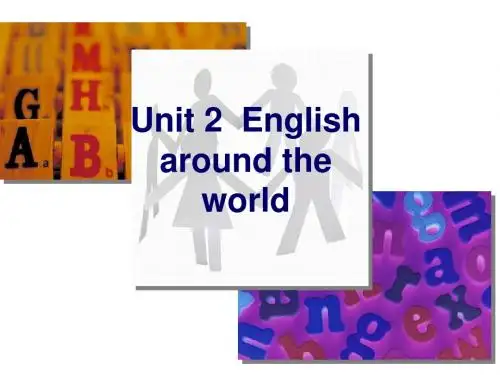 人教新课标必修一unit2Englisharoundtheworldreading公开课完美(共22张PPT)