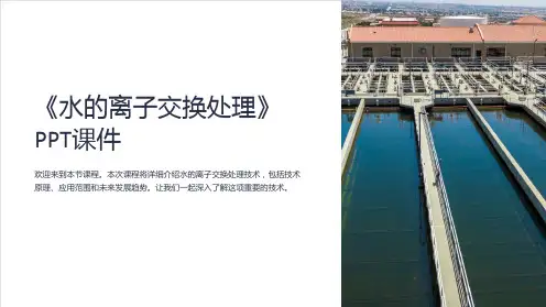 《水的离子交换处理》课件