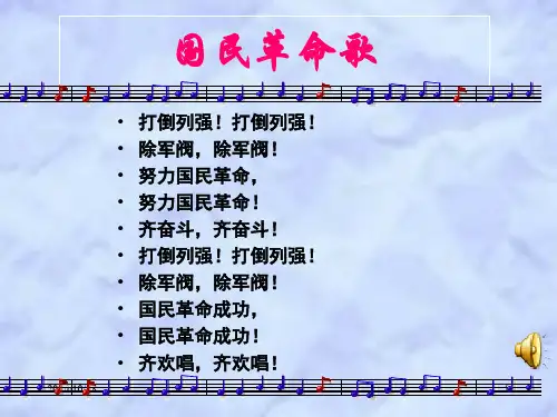 14、国民革命的洪流PPT优选课件