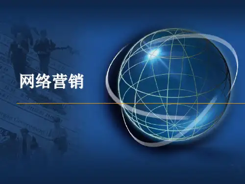 第三章   网络营销环境