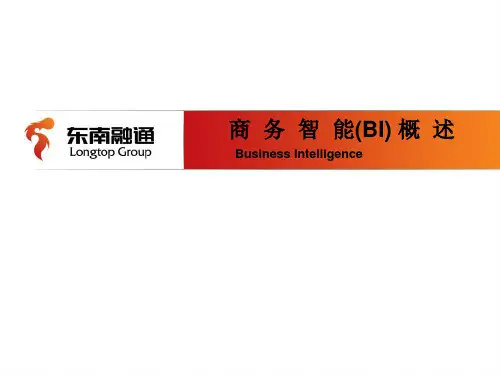 BI的价值解析