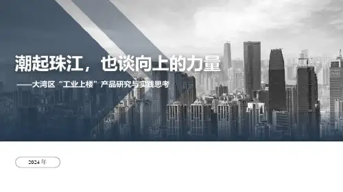 大湾区“工业上楼”产品研究与实践思考