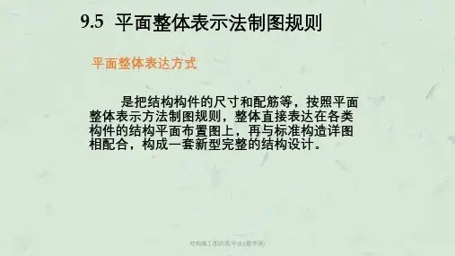 结构施工图识读(平法)(教学用)课件