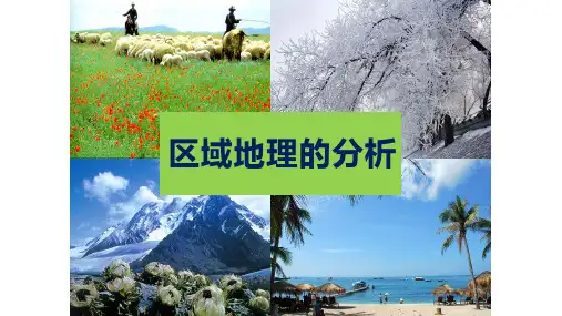 2020高三地理公开课：区域地理的分析方法(共36张PPT)