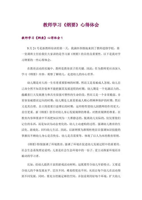 教师学习《纲要》心得体会_1