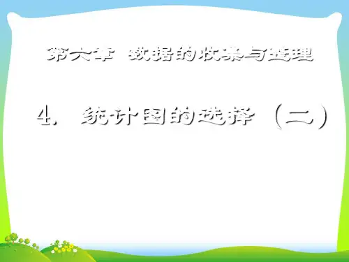 【最新】北师大版七年级数学上册：64《统计图的选择》公开课课件.ppt