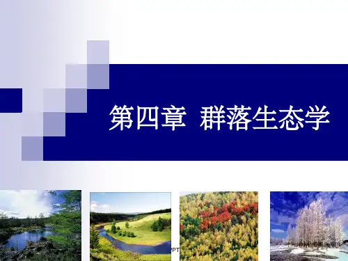第四章  群落生态学ppt课件