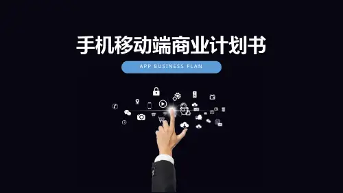 手机移动端商业计划书模板