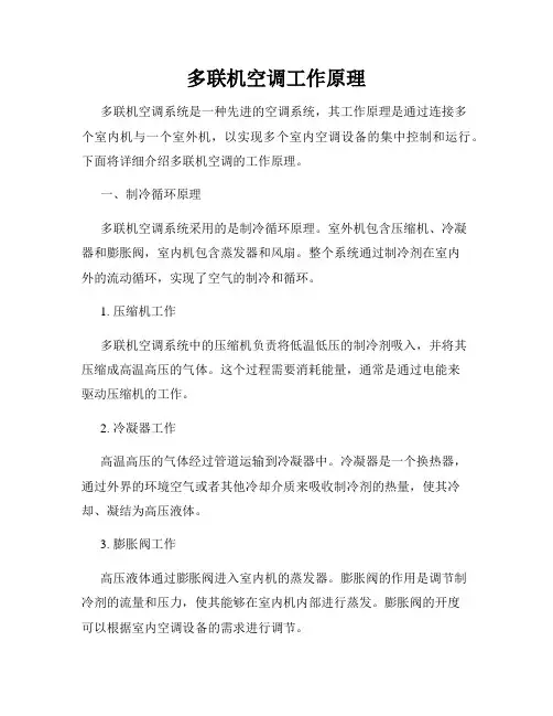 多联机空调工作原理