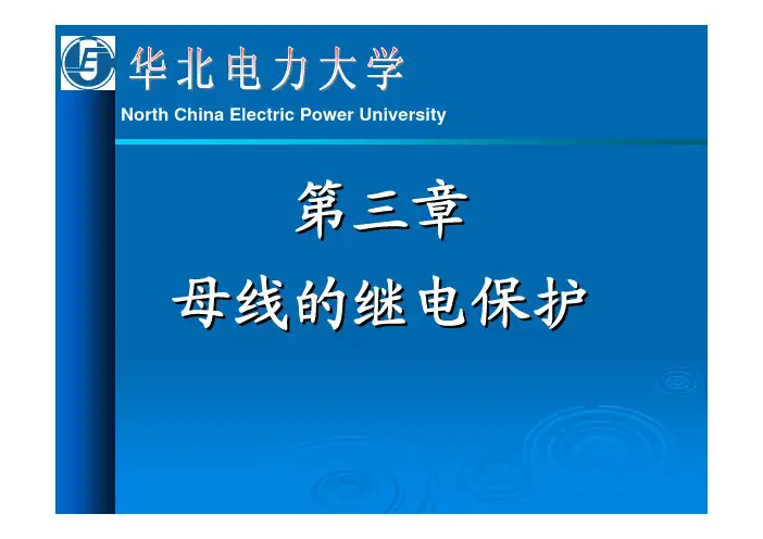 母线保护课件讲解