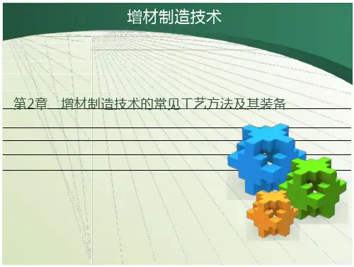 《增材制造》课件—02增材制造技术的常见工艺方法及其装备