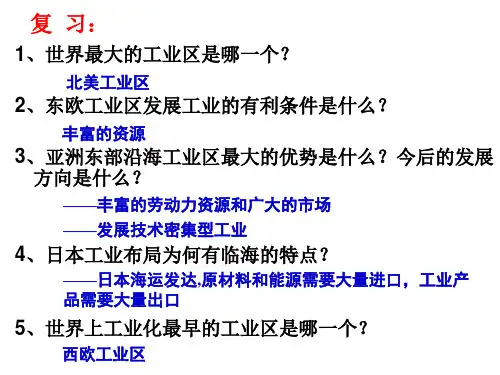 专题24 第三产业与经济发展