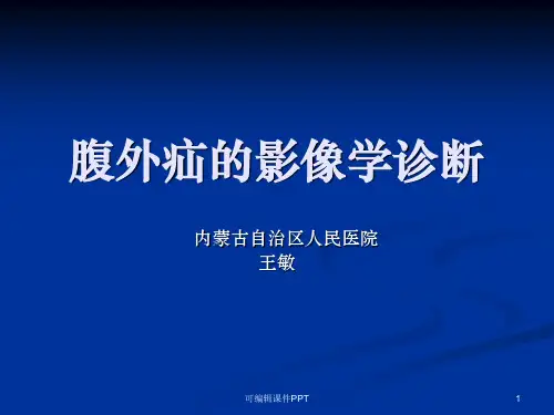 腹外疝影像学诊断PPT课件