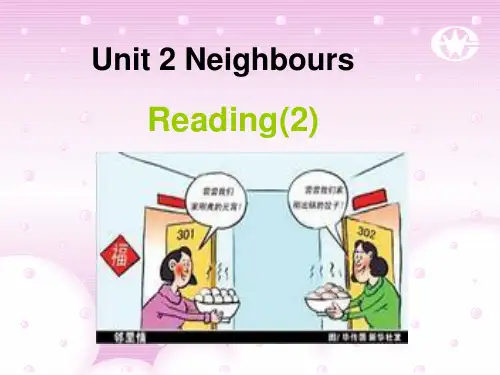 译林版英语七年级下册 7B Unit2 Reading2课件