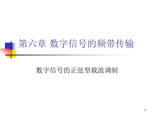 北邮通信原理课件-第六章 数字信号的频带传输2教材
