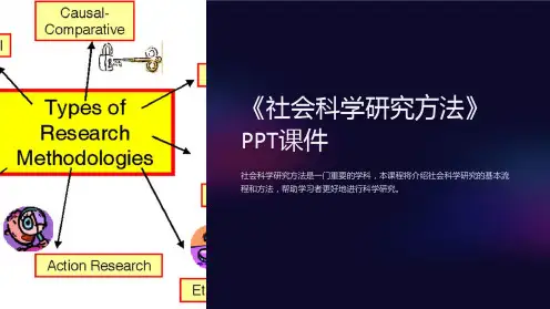 《社会科学研究方法》课件