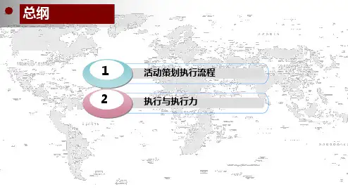 活动策划与执行培训教材PPT课件