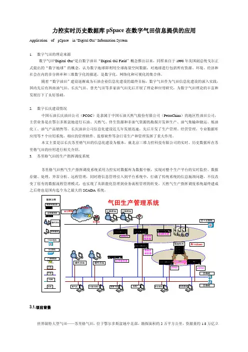 04 力控实时历史数据库pSpace在数字气田信息提供的应用