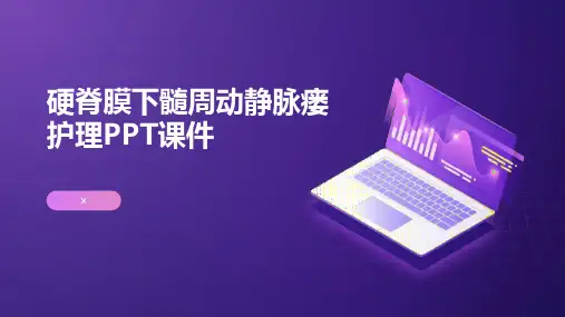 硬脊膜下髓周动静脉瘘护理PPT课件