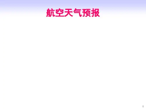 飞行气象学：航空天气预报