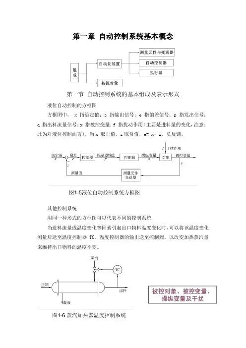 化工仪表及自动化复习