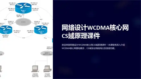 网络设计WCDMA核心网CS域原理课件