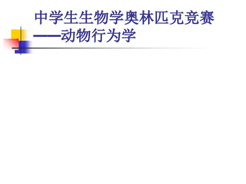 行为学动物
