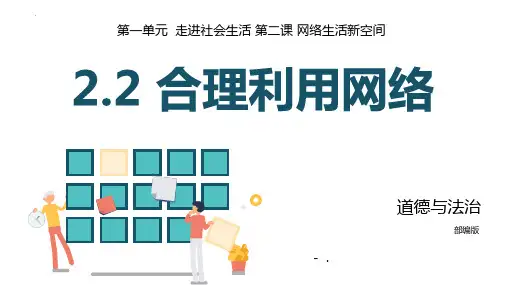 《合理利用网络》PPT精品教学课件