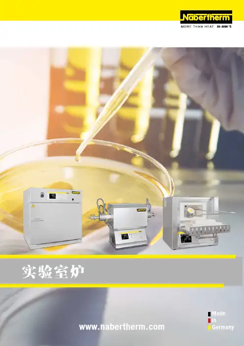 Nabertherm实验室炉说明书