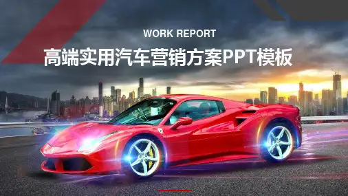 【优选】最新汽车销售汽车保养汽车美容汽车改装PPTppt模板
