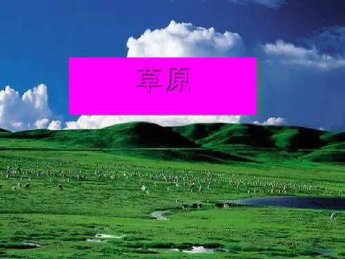 第1课《草原》课件 (共32张PPT)
